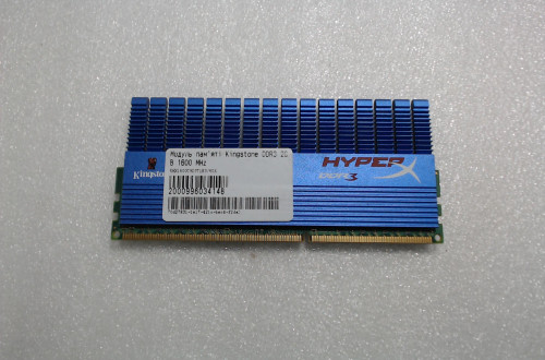 Модуль пам'яті для комп'ютера Kingston DDR3 2GB 1600 MHz (KHX1600C9D3T1K3/6GX)