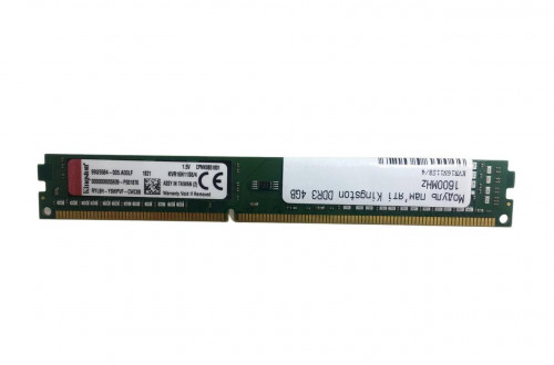 Модуль пам'яті Kingston DDR3 4GB 1600MHz (KVR16N11S8/4)