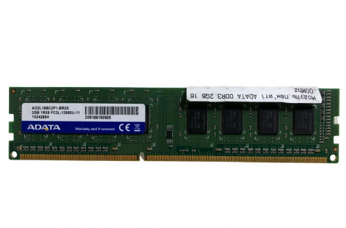 Модуль пам'яті для комп'ютера ADATA DDR3 2GB 1600Mhz (AO2L16BC2P1-BR3S)