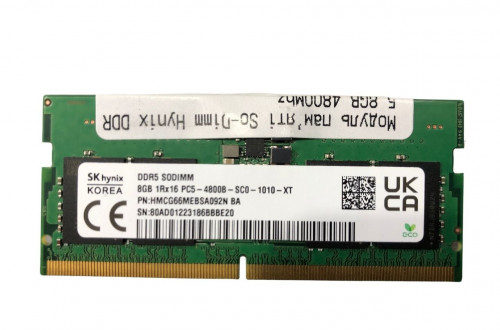 Модуль пам'яті So-Dimm Hynix DDR5 8GB 4800Mhz (HMCG66MEBSA092N)