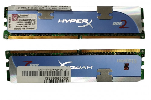 Модуль пам'яті для комп'ютера Kingston DDR2 1GB 1066Mhz (KHX8500D2K2/2G)