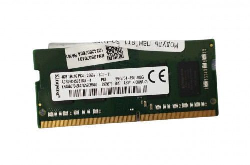 Модуль пам'яті So-Dimm Kingston DDR4 4GB 2666MHz (ACR26D4S9S1KA-4)