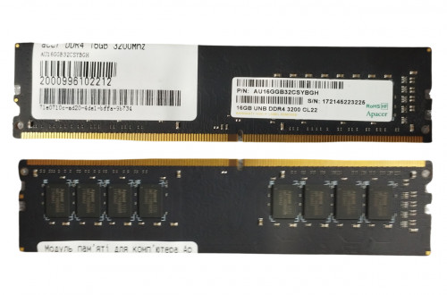 Модуль пам'яті для комп'ютера Exceleram DDR4 16GB 2666Mhz (E416269A)