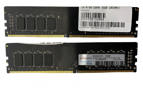Модуль пам'яті для комп'ютера Exceleram DDR4 16GB 2400Mhz (E416247A)