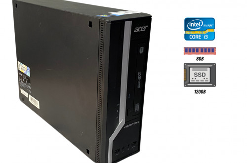 Комп`ютер ACER VERITON X2631G (I3-4130/DDR3 8GB/SSD 120GB) (VERITON X2631G)