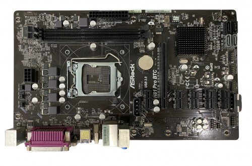 Материнська плата s1150 Asrock H81 Pro BTC R2.0 (H81/DDR3/ATX) (H81 Pro BTC R2.0)