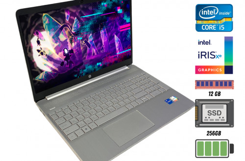 Ноутбук HP 15t-dy200 (15.6/I5-1135G7/DDR4 12GB/SSD 256GB new/Iris XE/зу 6г.) (15t-dy200)